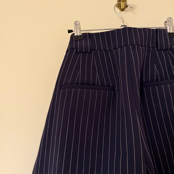 Express Stylist High Waisted Pinstripe Wide Leg Pants - Picture 5 of 7